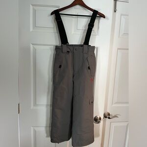 Turbine Youth Small Dark Grey Ski/Snowboard Pants